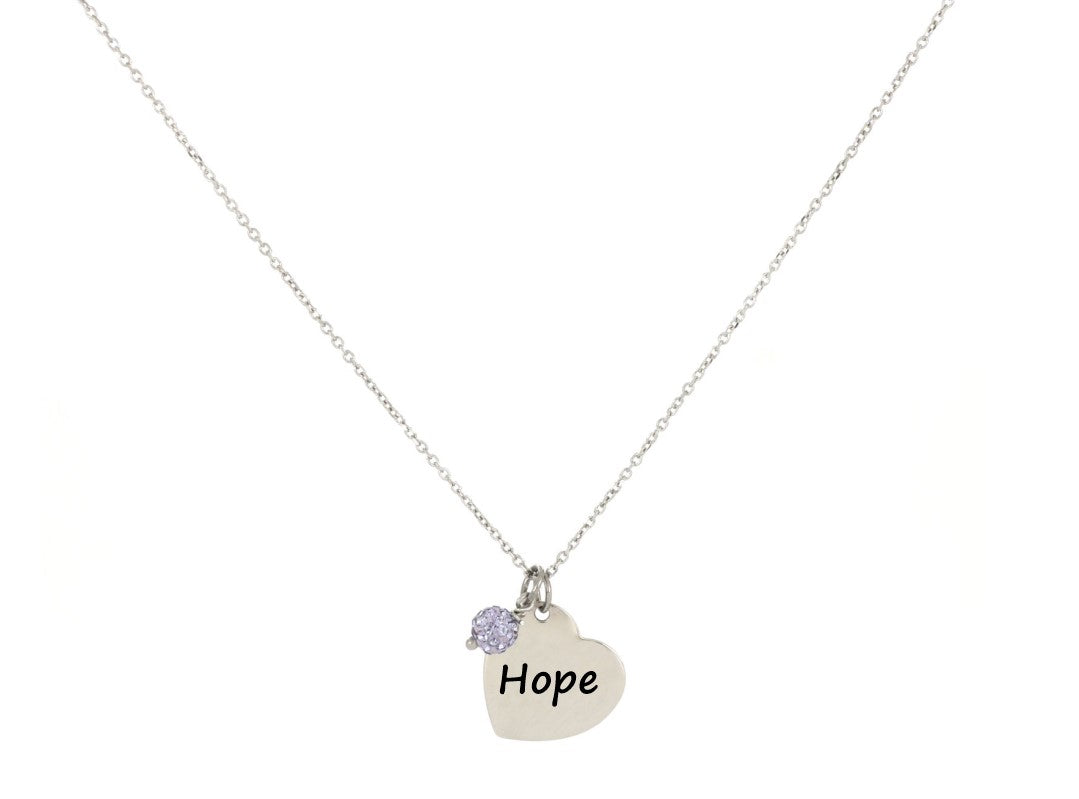 "Inspired" by Gloria Heart Pendant