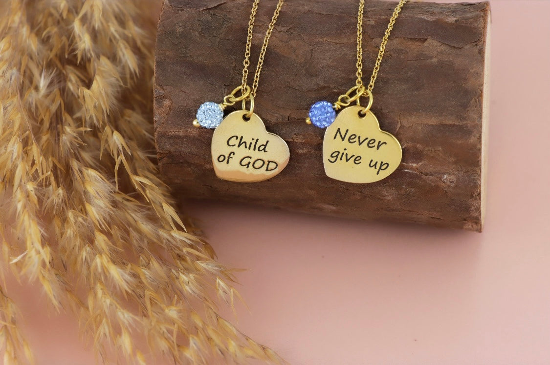 "Inspired" by Gloria Heart Pendant