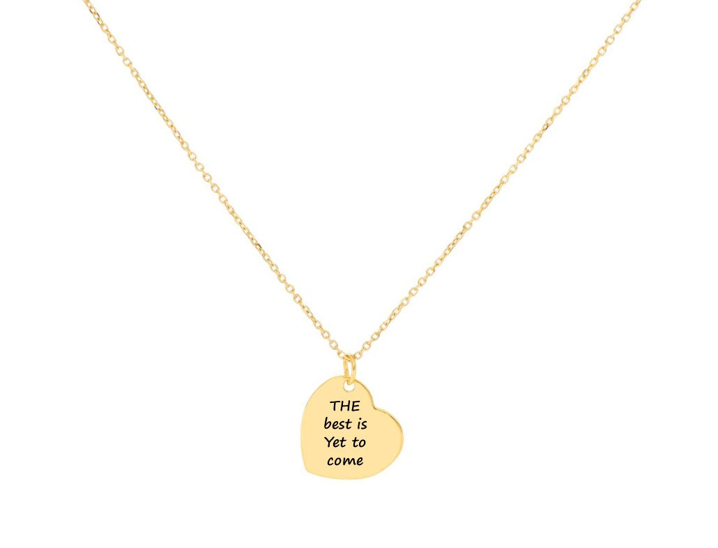 "Inspired" by Gloria Heart Pendant