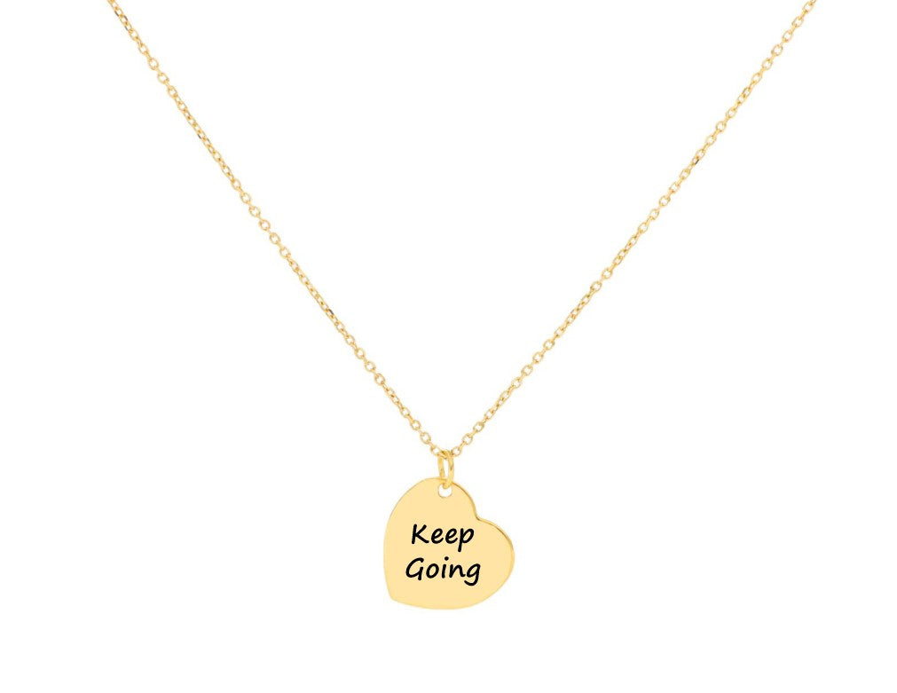 "Inspired" by Gloria Heart Pendant