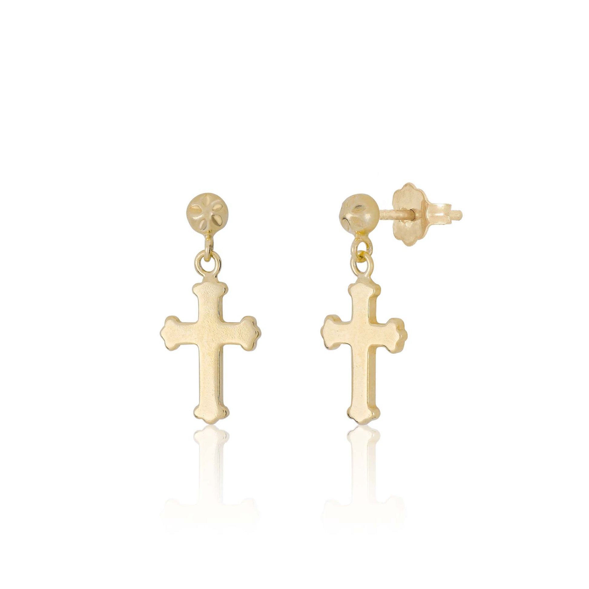 "The Darling" Cross Earrings