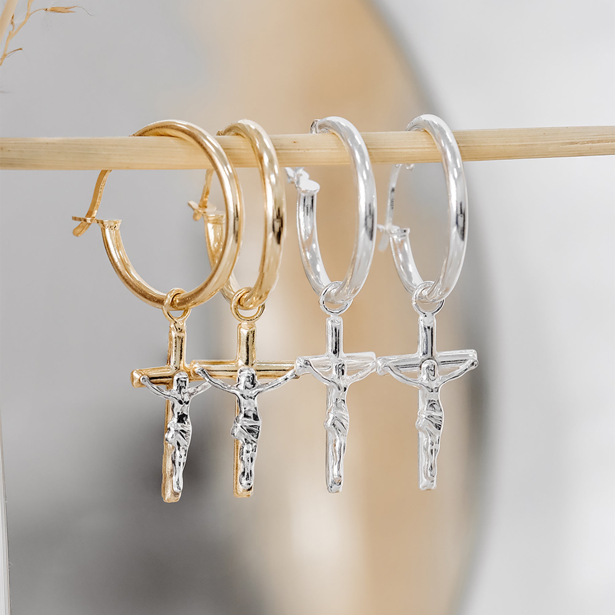 "The Divine" Hoop Earrings
