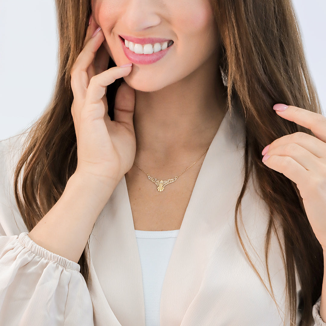 The Heavenly "Host" Angel Necklace