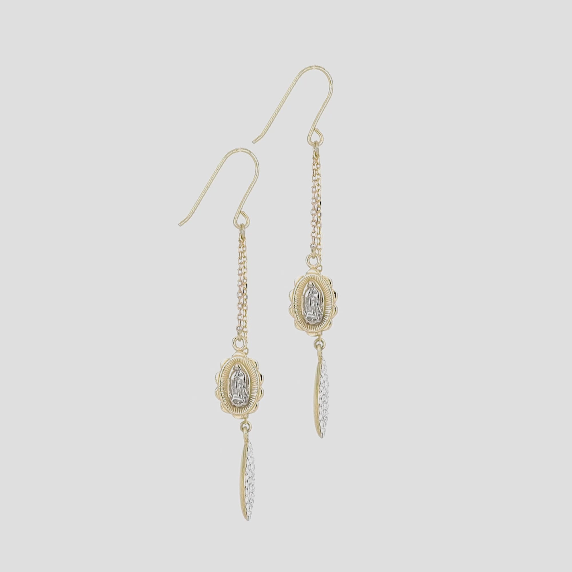 "Answered Prayer" Earrings With European Crystals