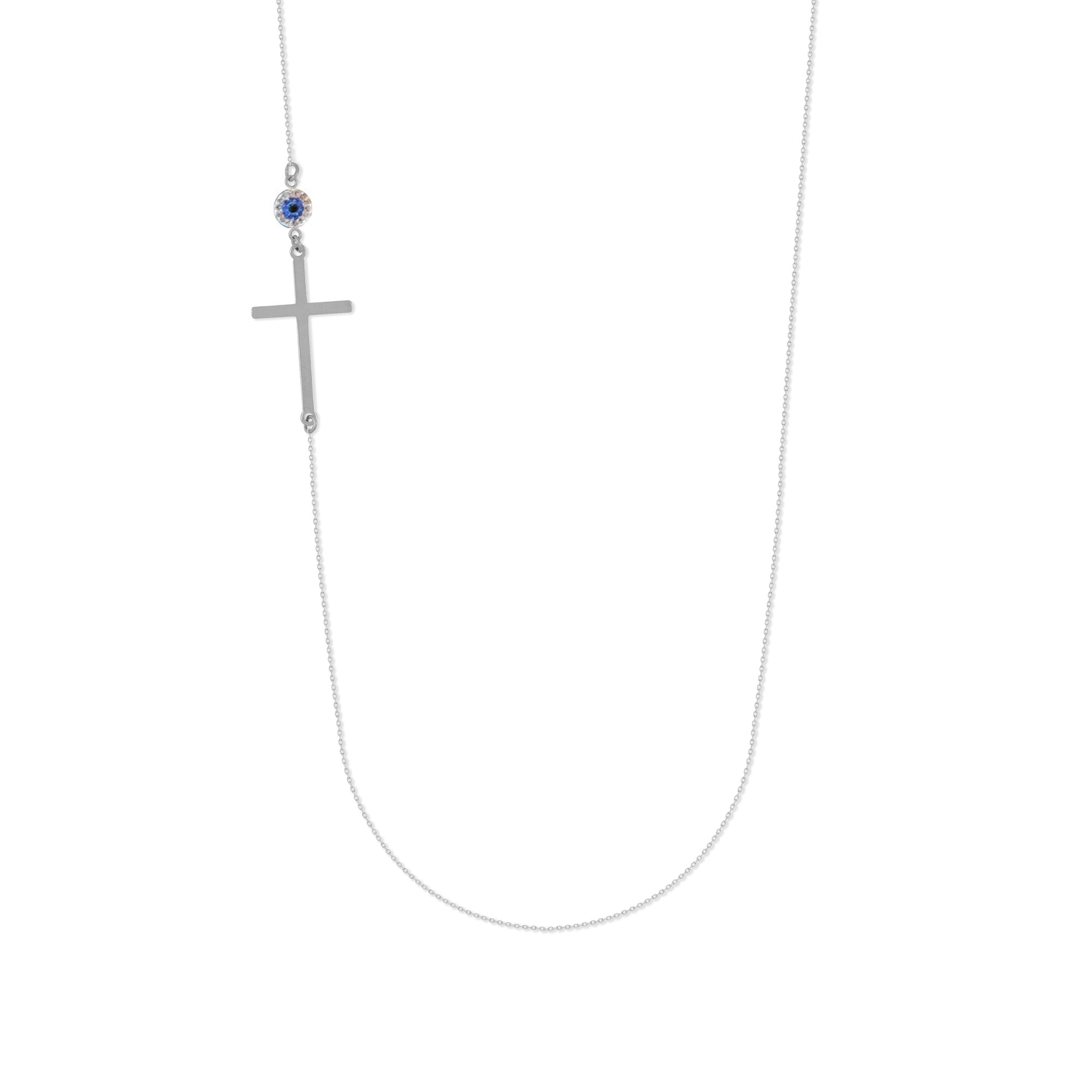 El collar de la cruz del ojo