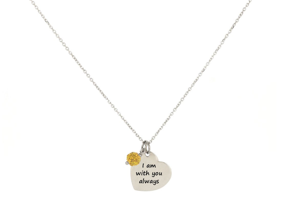 Colgante de corazón "Inspirado" por Gloria