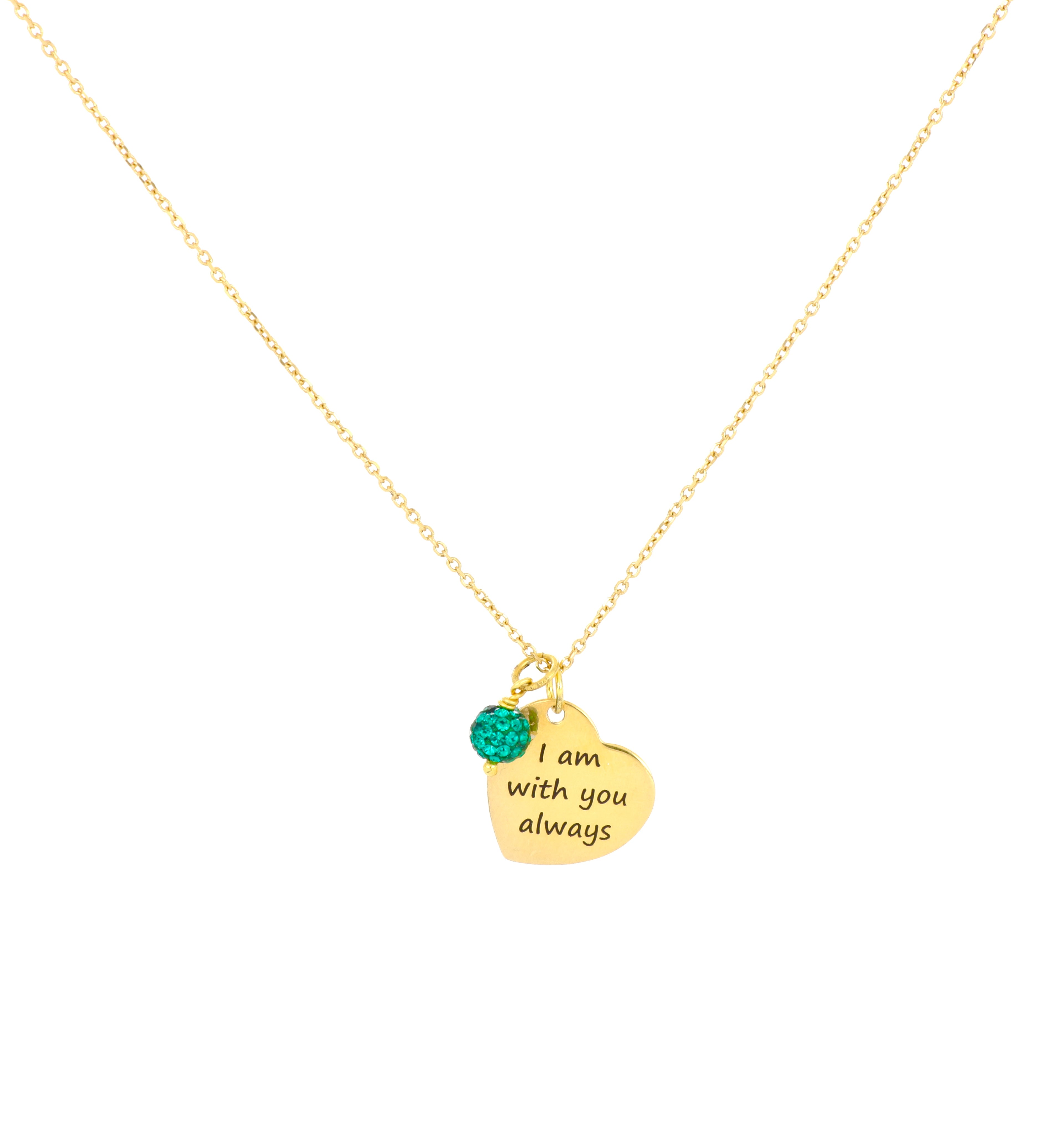 Colgante de corazón "Inspirado" por Gloria