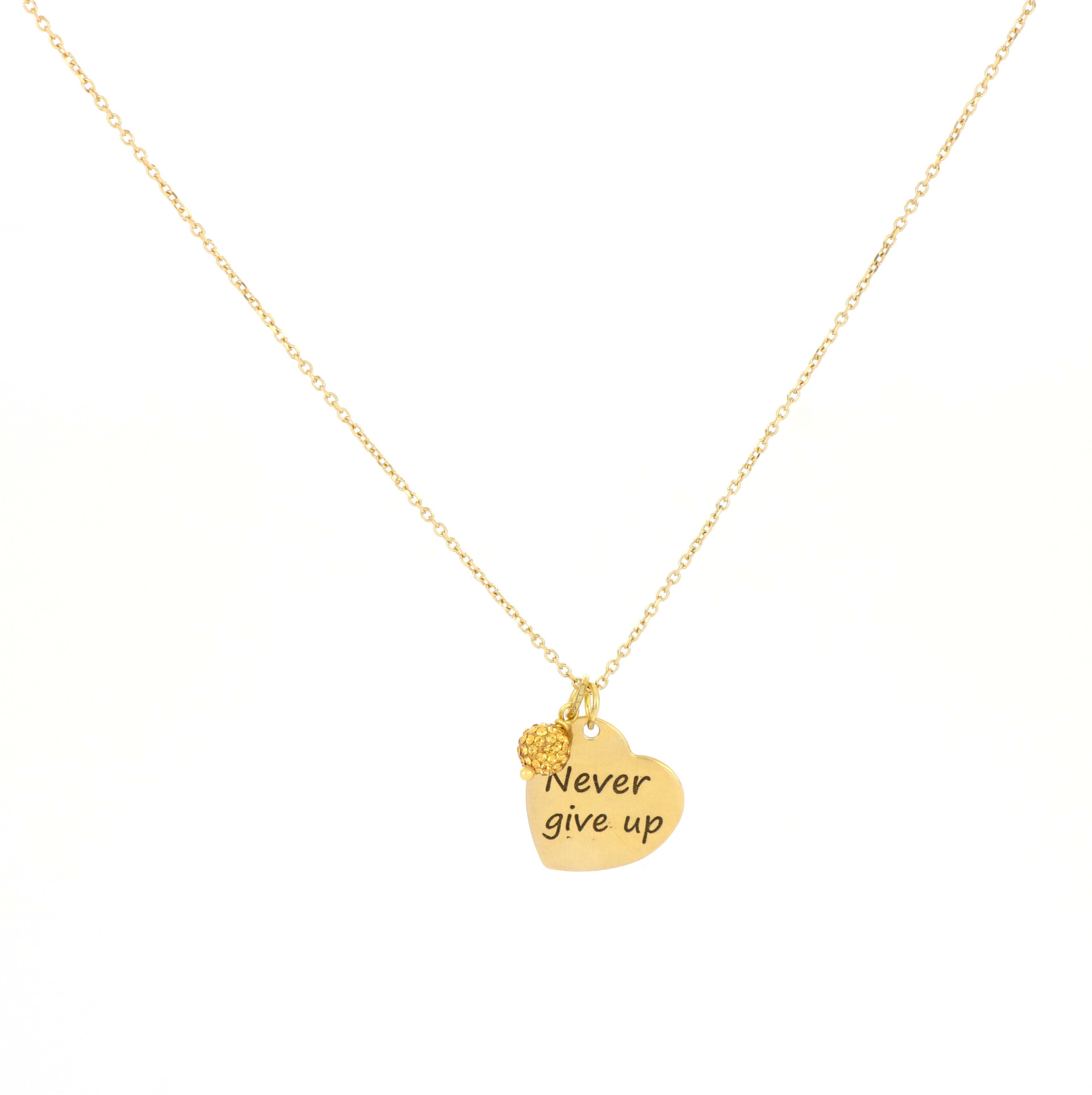 Colgante de corazón "Inspirado" por Gloria