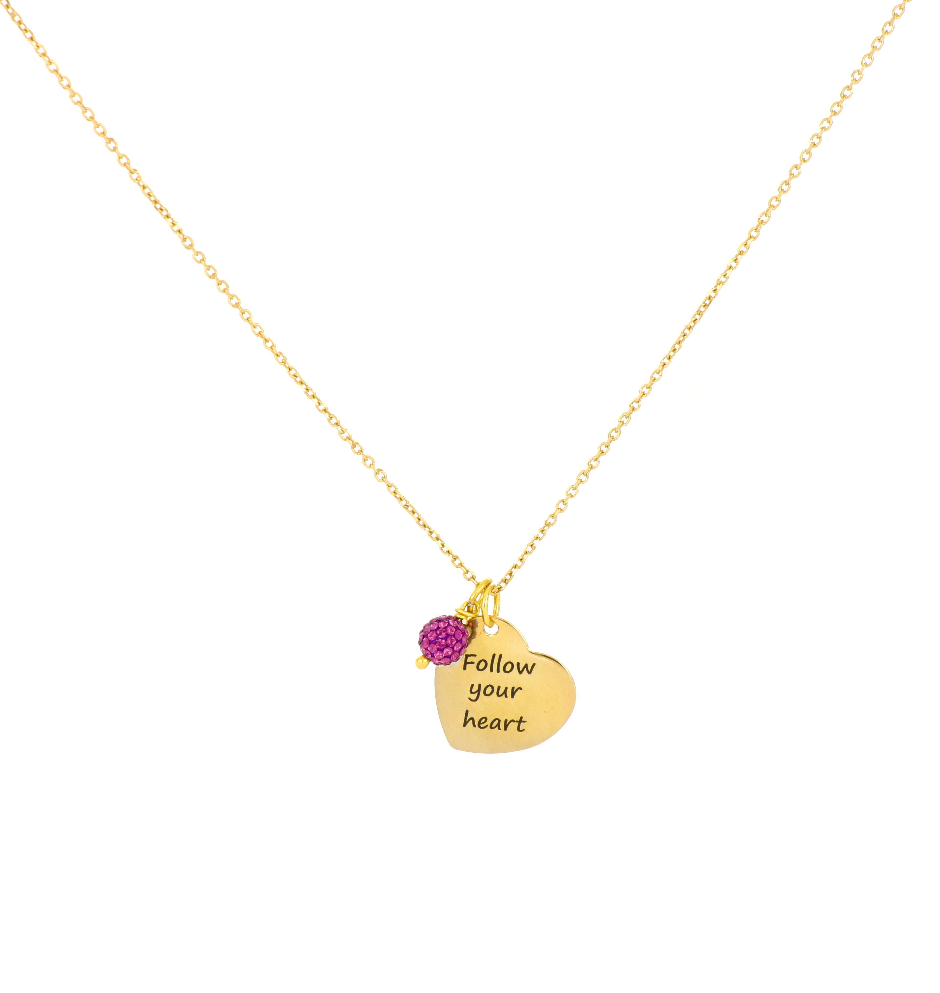 Colgante de corazón "Inspirado" por Gloria
