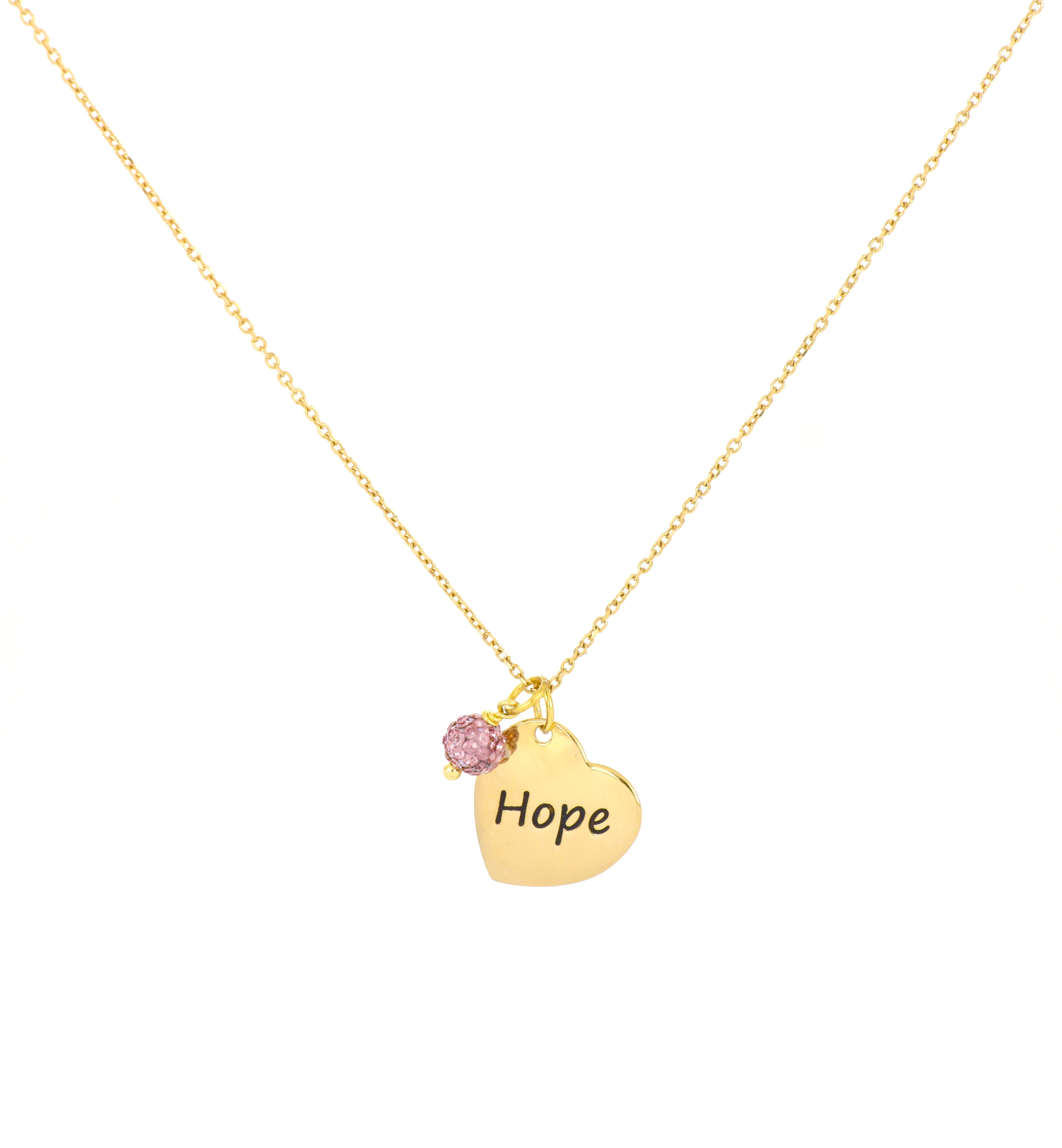 Colgante de corazón "Inspirado" por Gloria