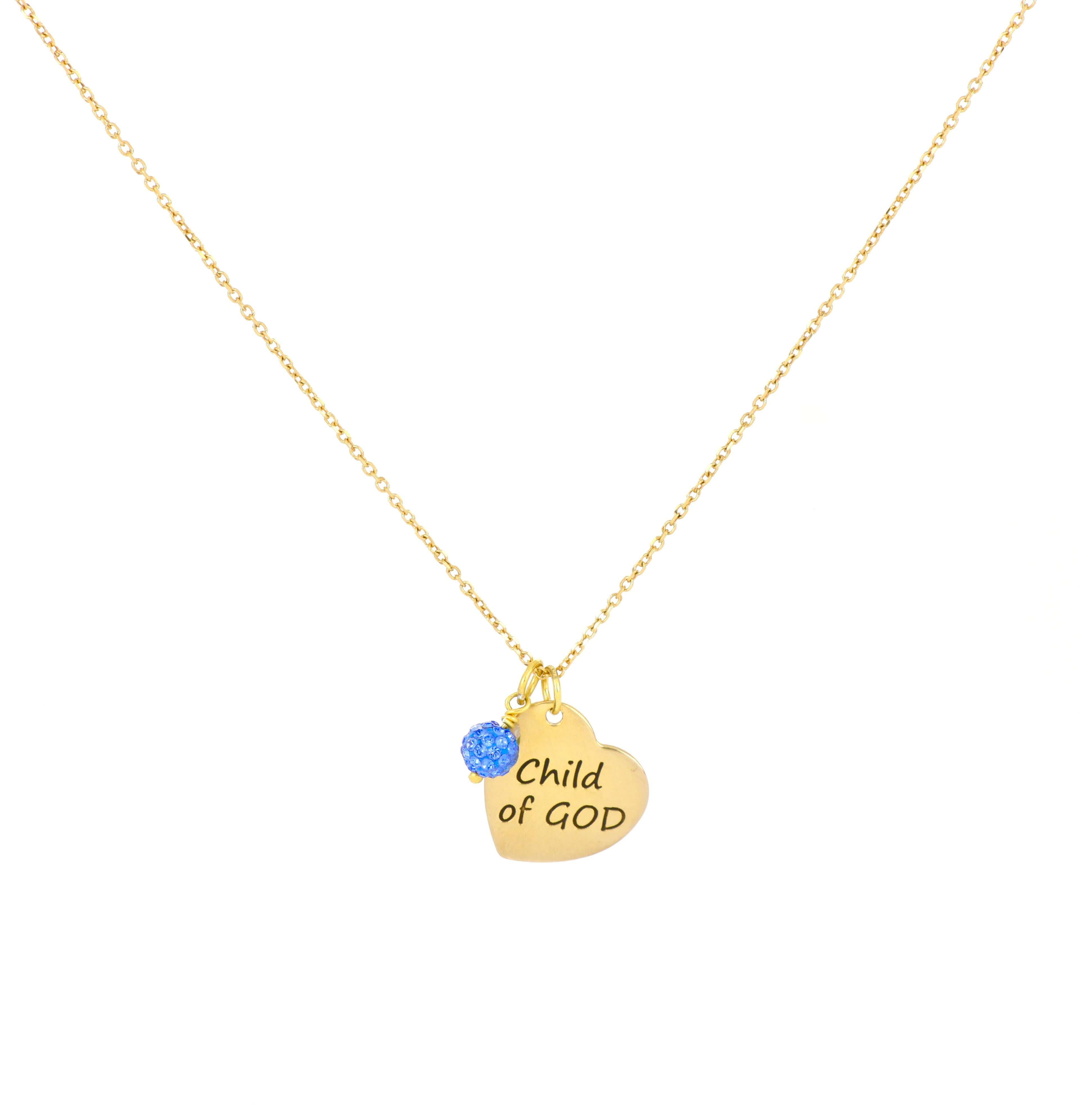 Colgante de corazón "Inspirado" por Gloria