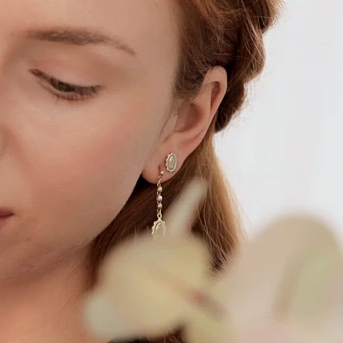 "The Immaculate" Gloria Signature Earrings