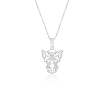Christian Guardian Angel Necklace - Gloria Jewels