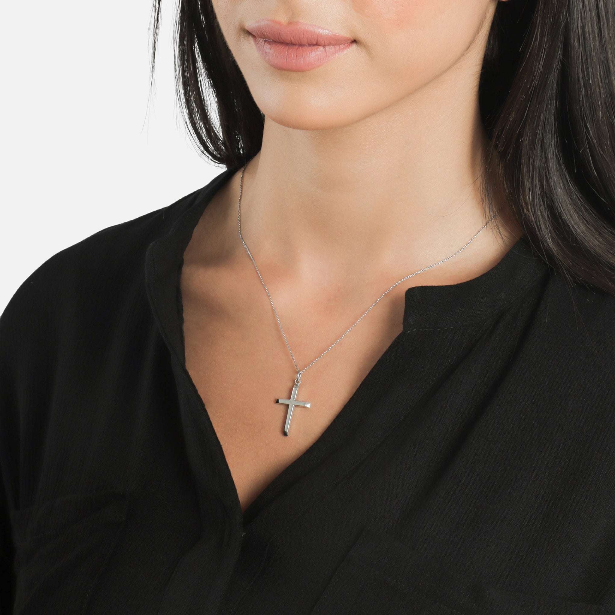 Classic Cross Pendant | Small - Gloria Jewels