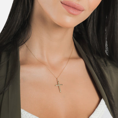 Classic Cross Pendant | Small - Gloria Jewels