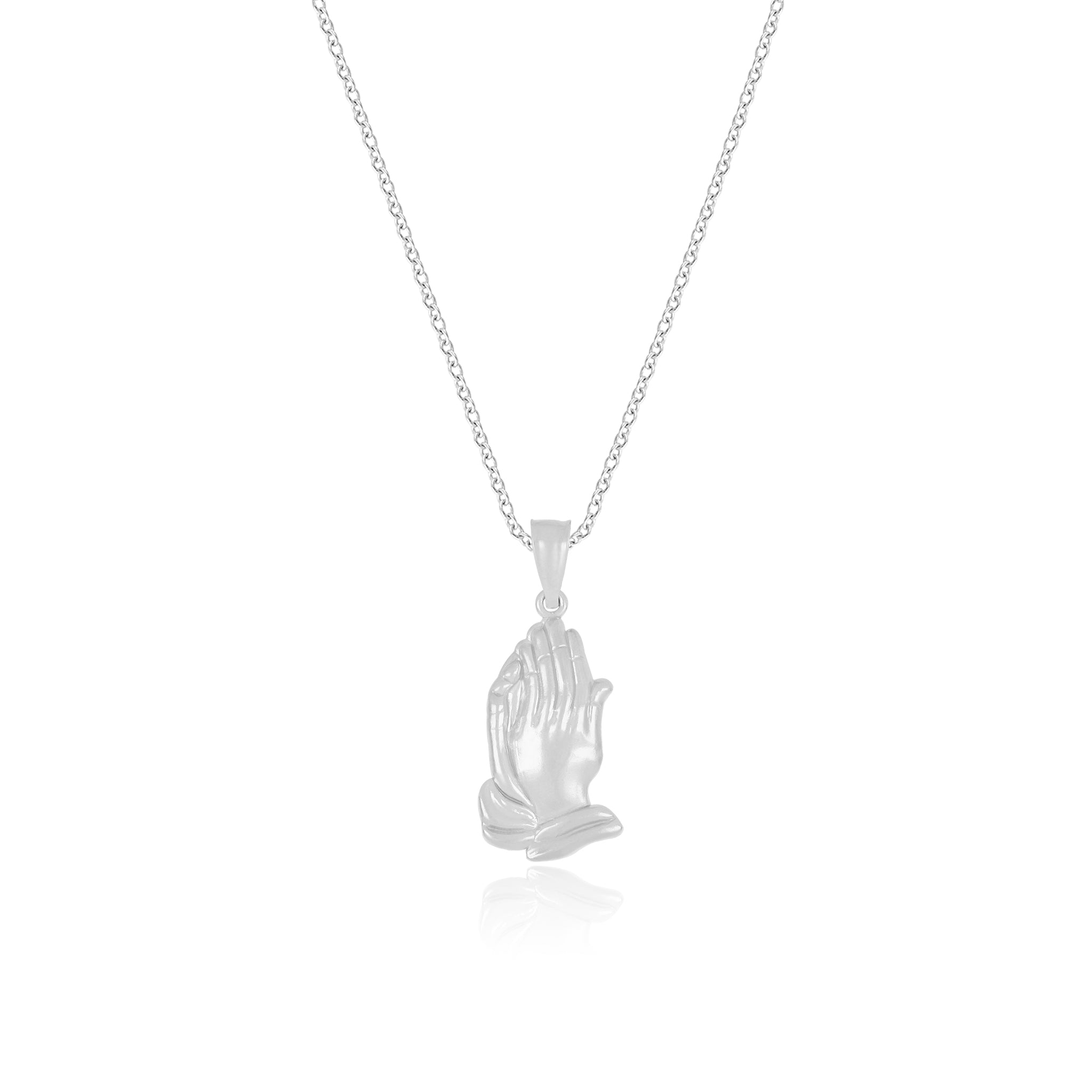 Praying Hands Pendant Necklace - Gloria Jewels
