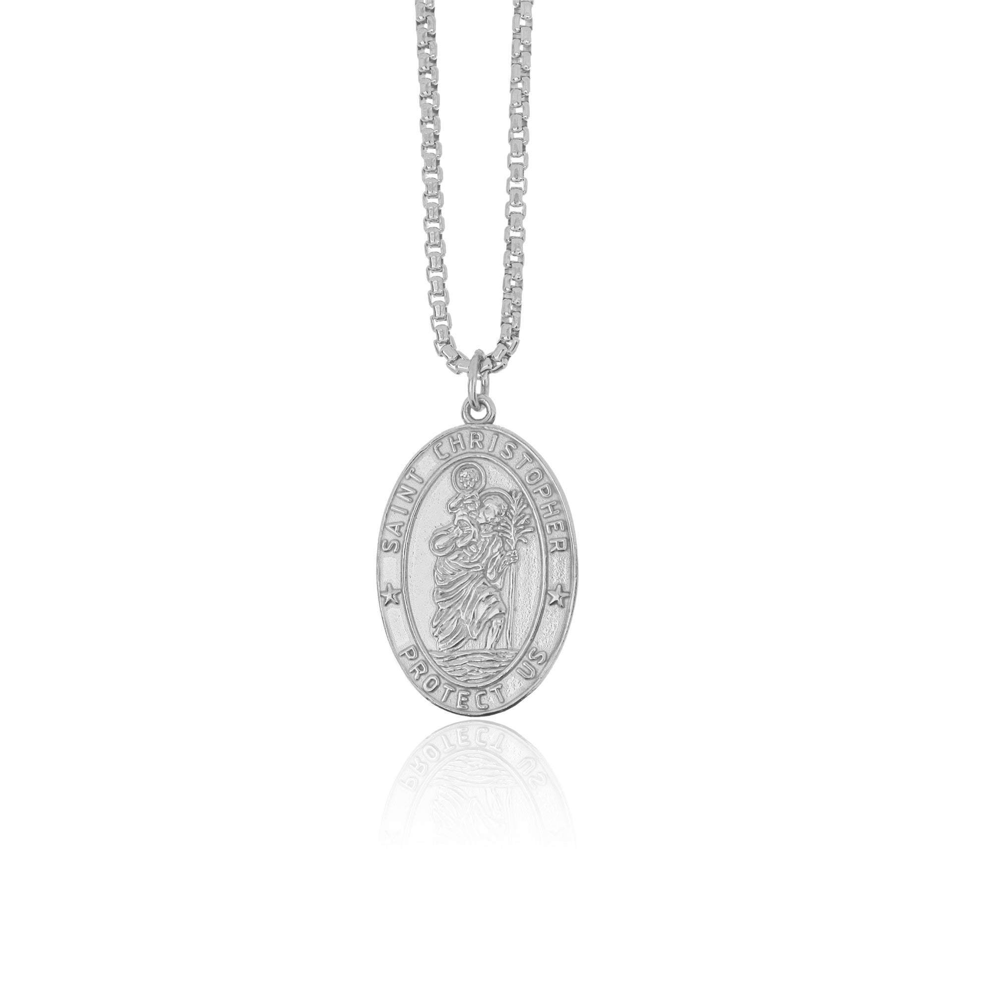 Colgante de oración sincera de San Cristóbal