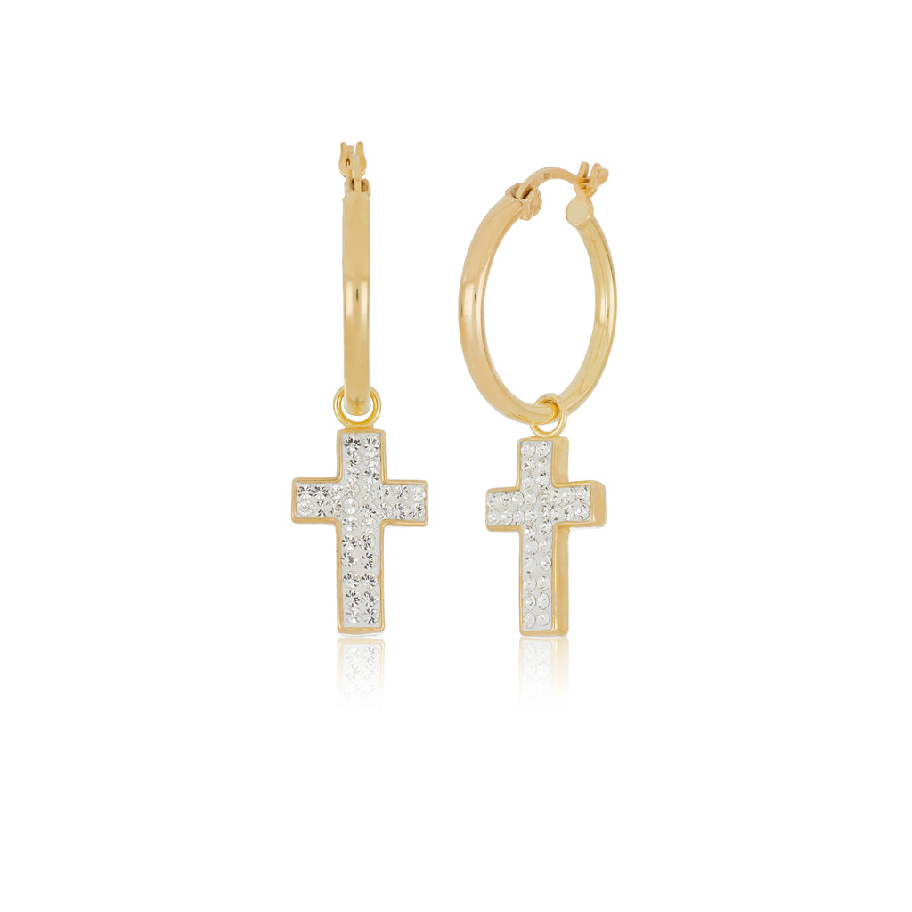 "The Emma" Cross Earrings
