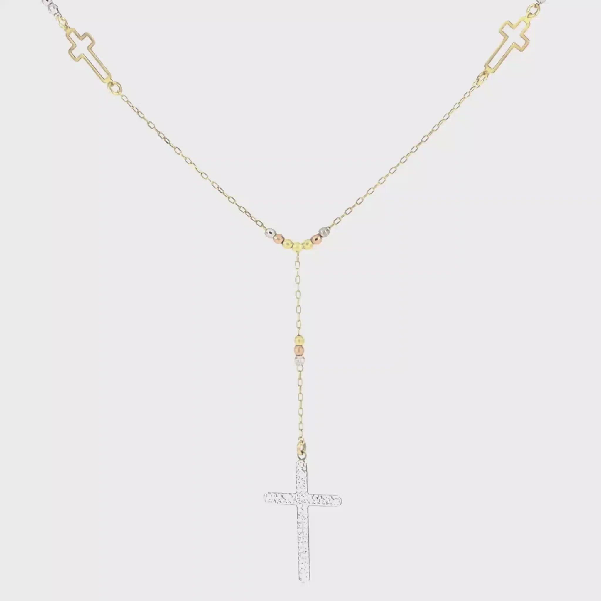 "The Miriam Miracle" Cross Necklace