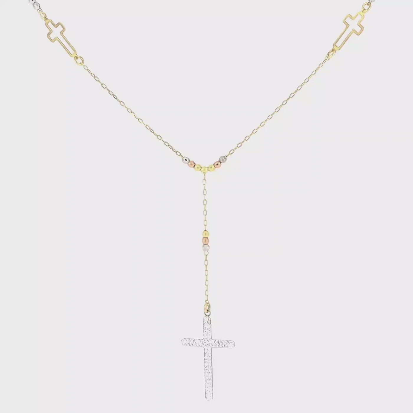 "The Miriam Miracle" Cross Necklace