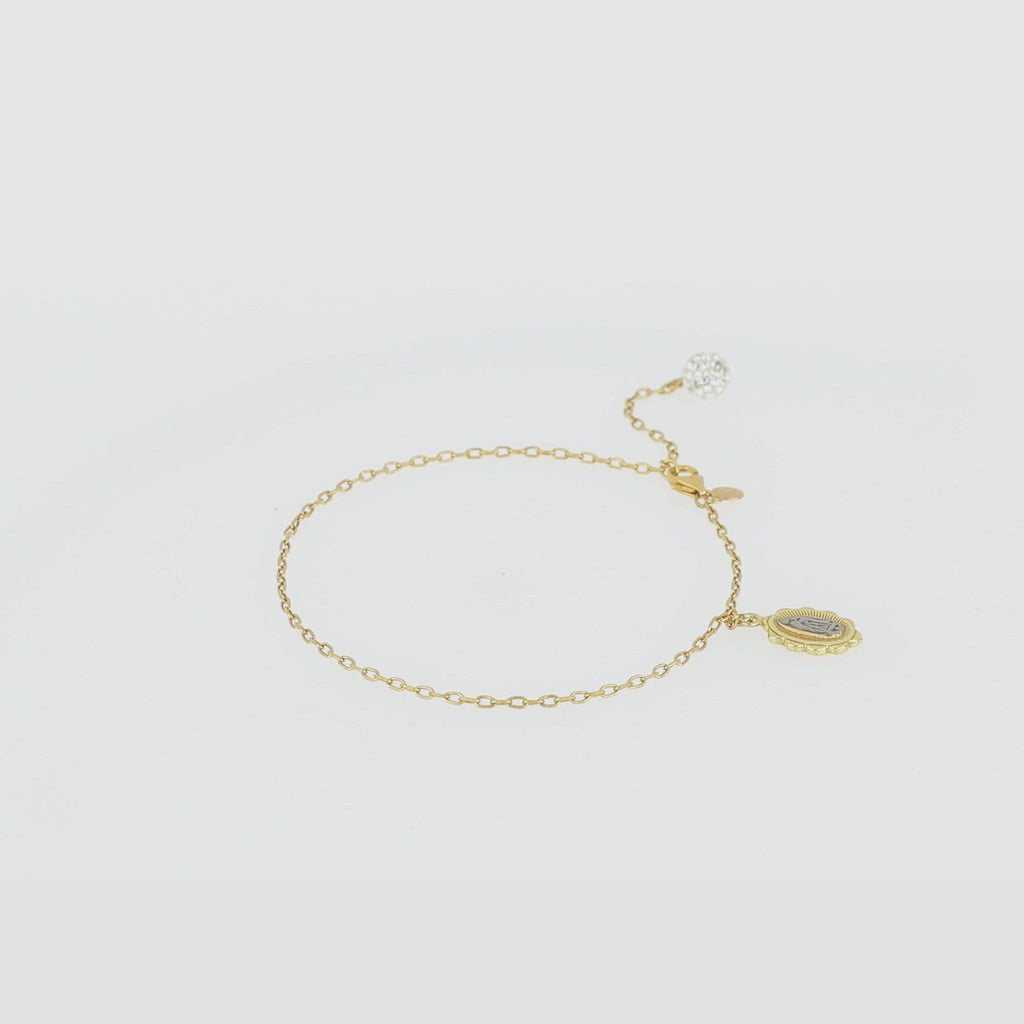Pulsera de cristal "El Milagro de María"