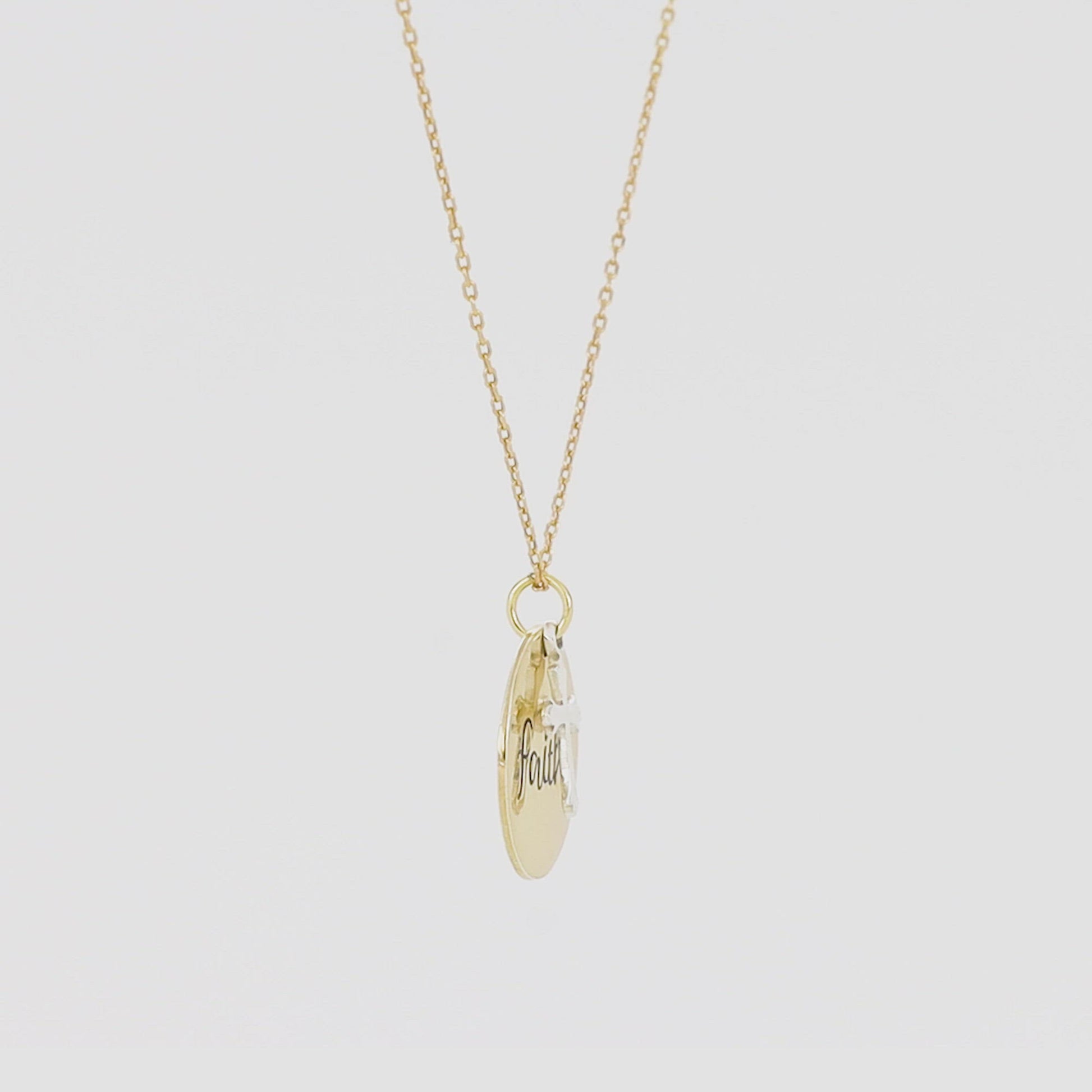 "The Abigail" Faith Pendant