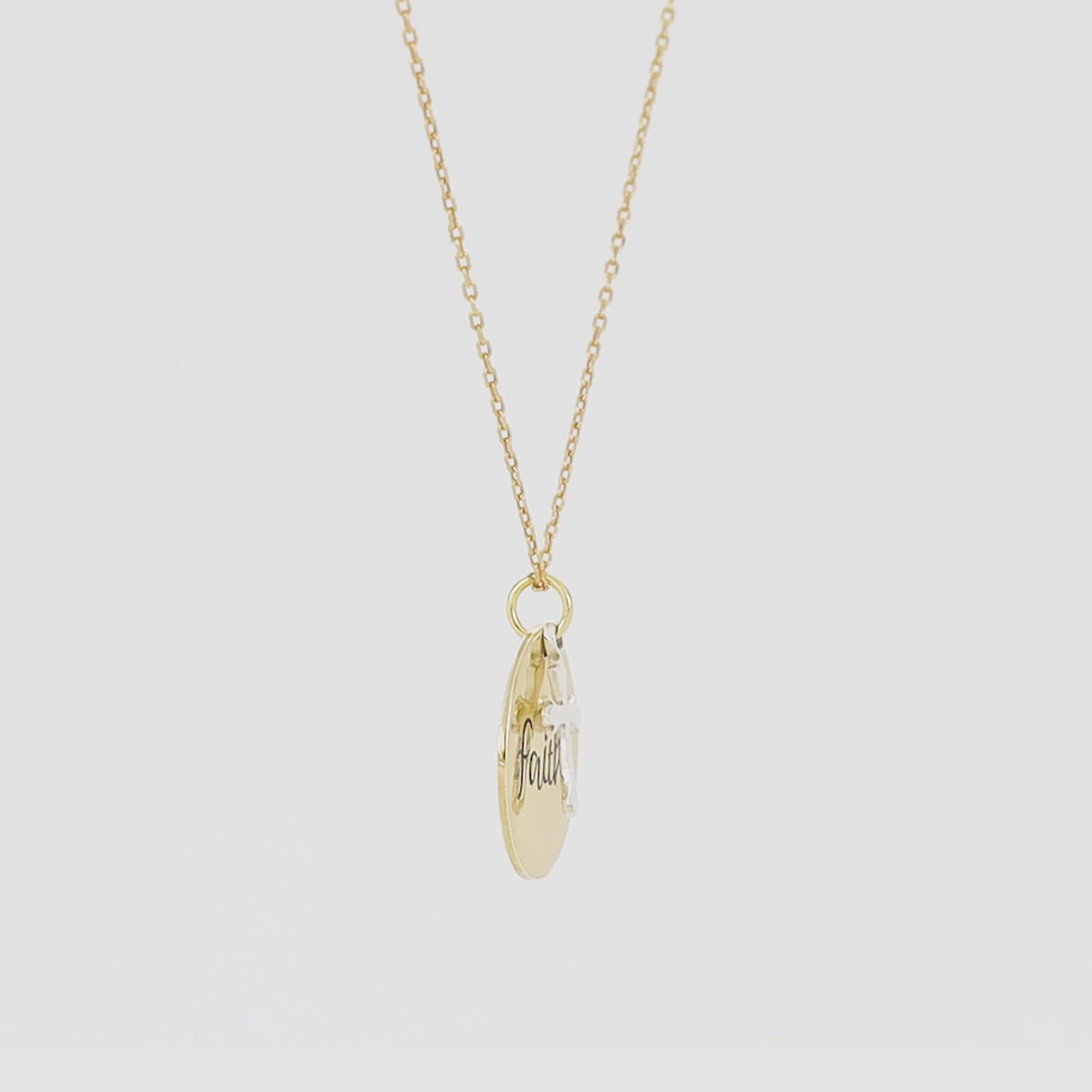 "The Abigail" Faith Pendant
