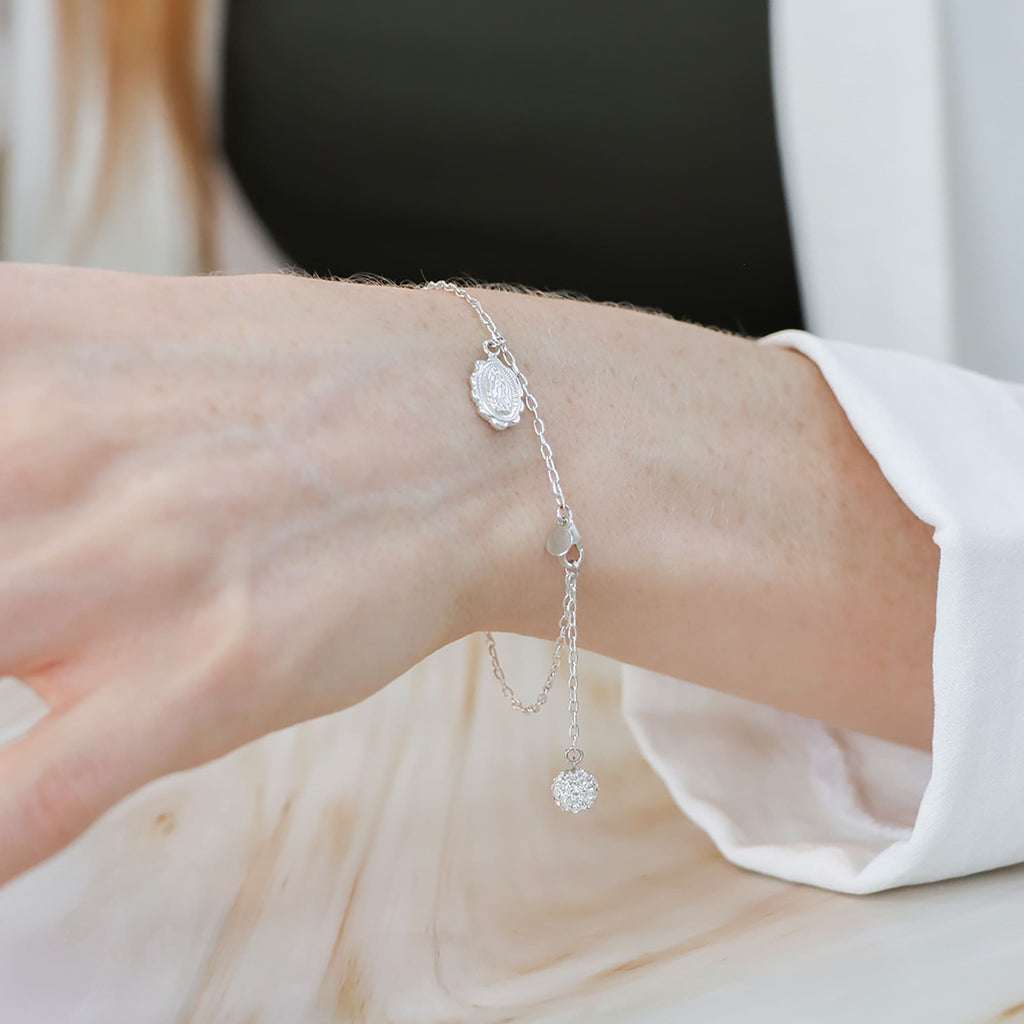 Pulsera de cristal "El Milagro de María"