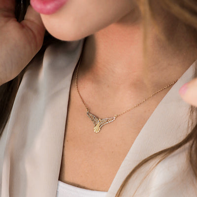 The Heavenly "Host" Angel Necklace