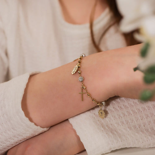 "Answered Prayer" Charm Bracelet | Medium 6"