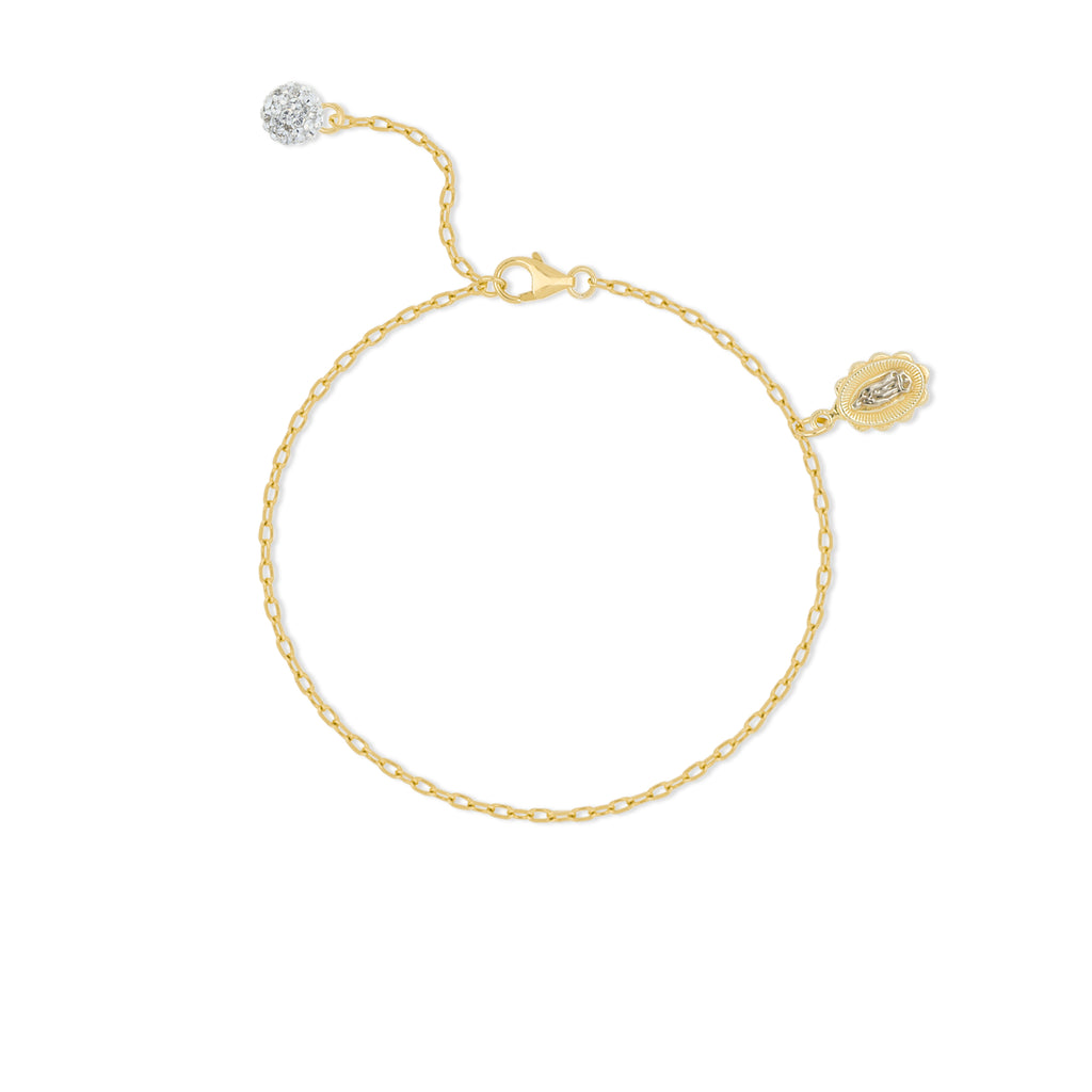 Pulsera de cristal "El Milagro de María"