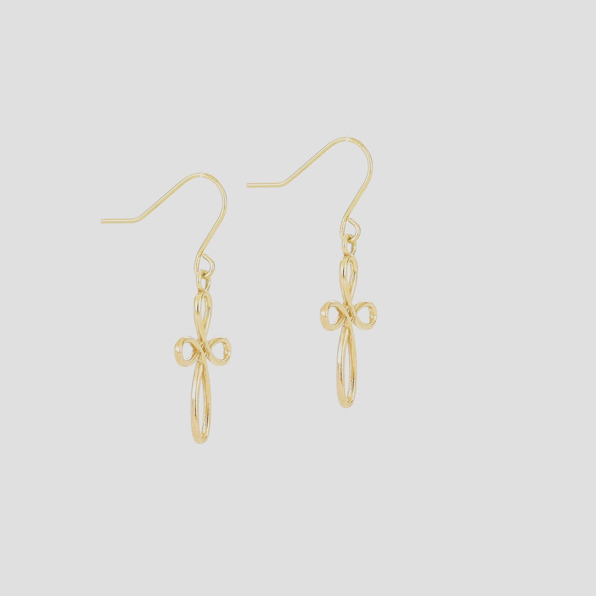 "The Naomi" Infinity Loop Earrings