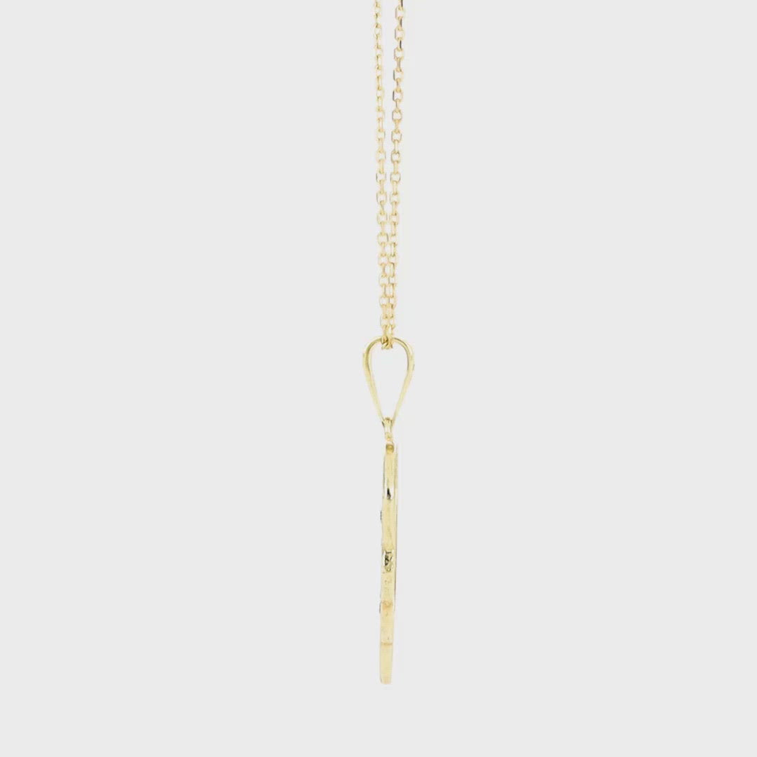 Angel Wing Cross Pendant - Gloria Jewels