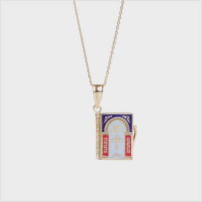 The Message Pendant | Lord's Prayer Inscribed