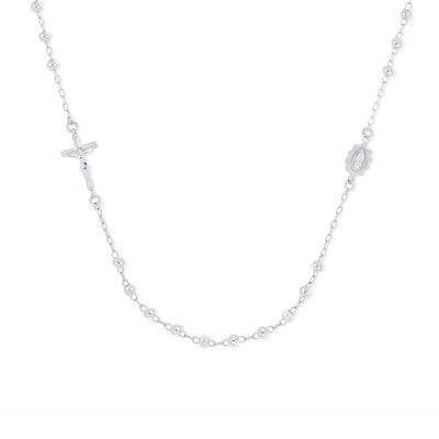 In-Line Faith Medallion Necklace - Gloria Jewels