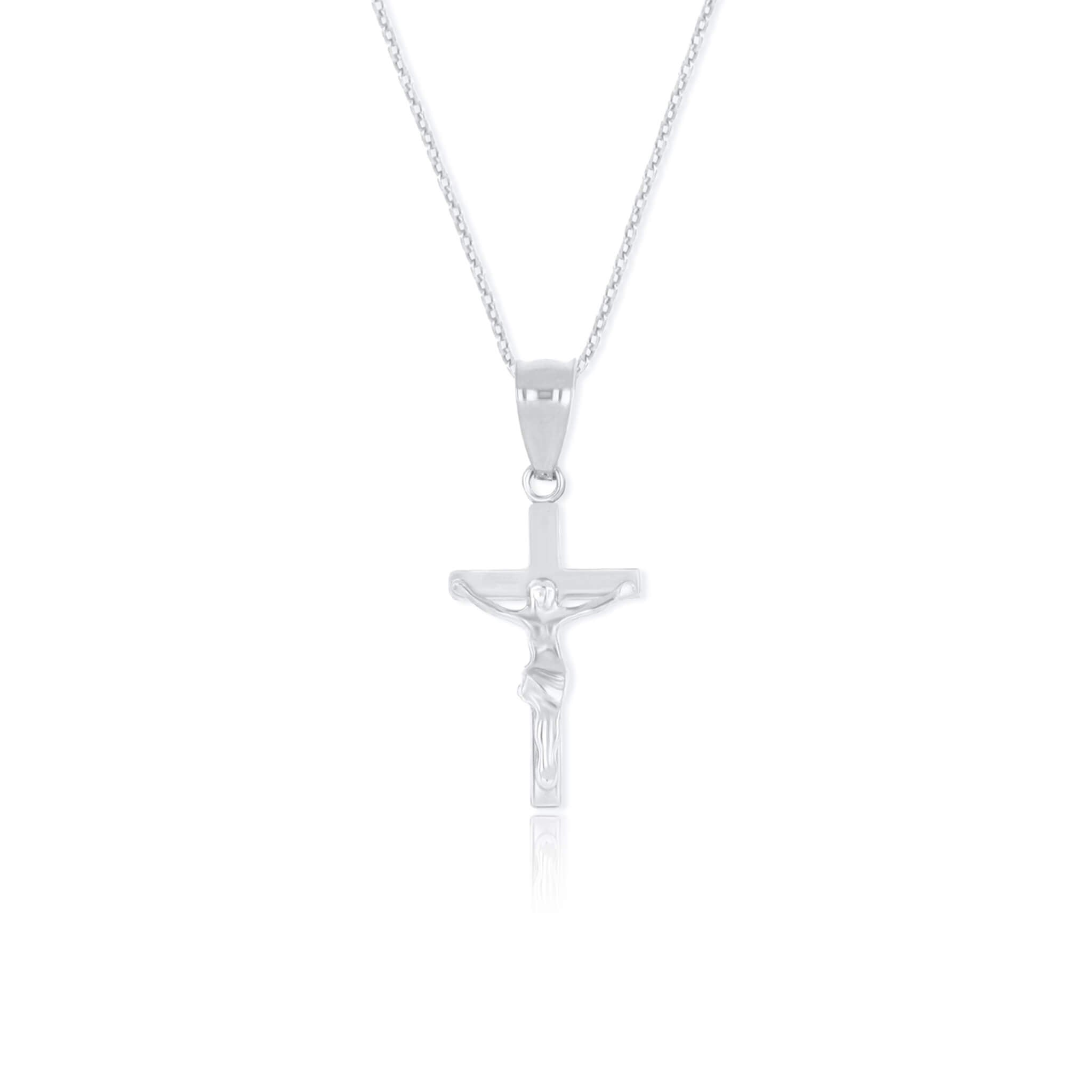 Striking Crucifix Pendant Necklace - Gloria Jewels