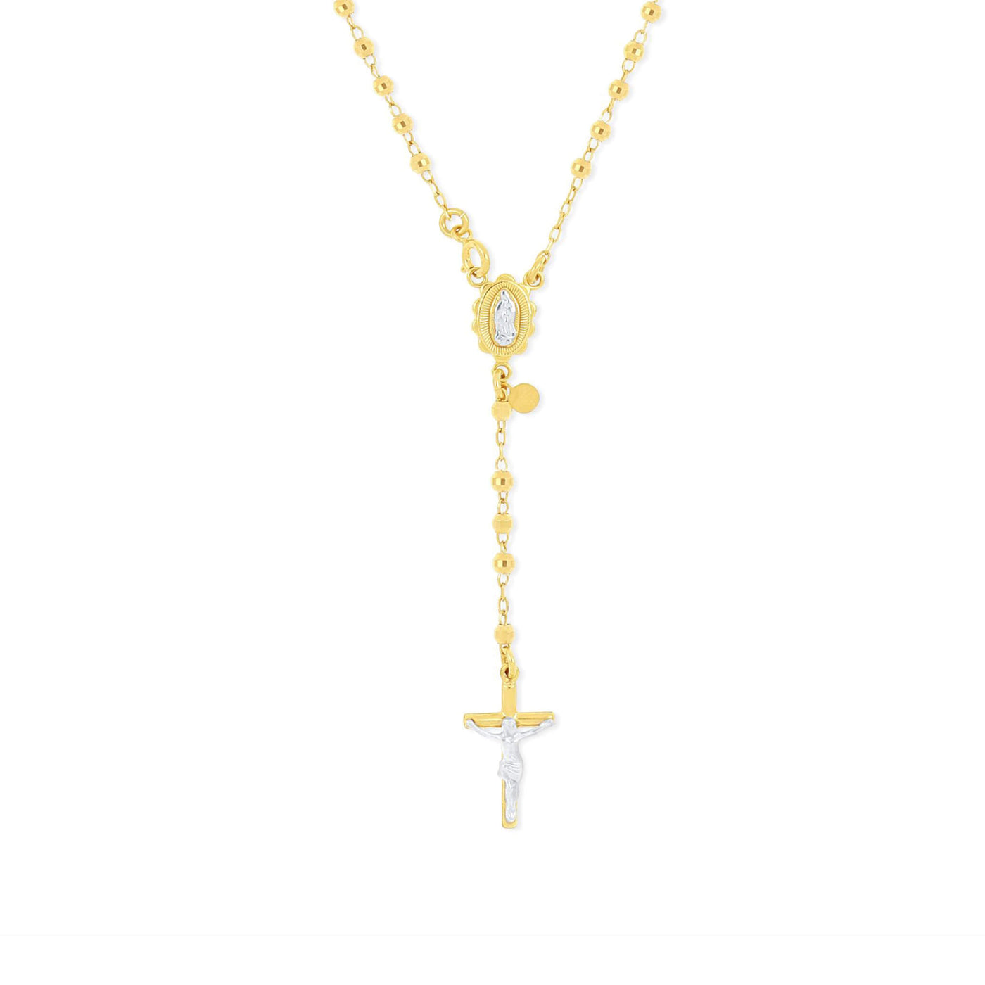 The Gloria | Signature Rosary Necklace 17" - Gloria Jewels